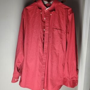 Crimson Saddlebred Men’s Long Sleeve Button Down – Size L